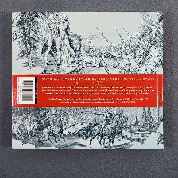 Flash Gordon On the Planet Mongo Alex Raymond Hardcover Graphic Novel 1st Ed. VG - Picture 9 of 13